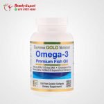 Omega-3, Premium Fish Oil, California Gold Nutrition, 100 Fish Gelatin Softgels