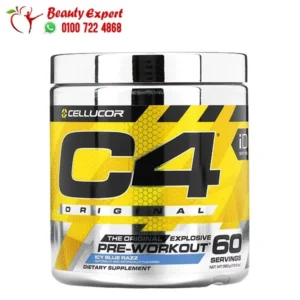 Cellucor c4 pre workout blue razz 390g 60 Servings