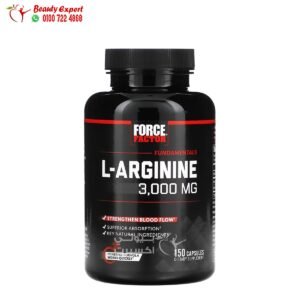 Force Factor L-Arginine 3000 mg 150 Capsules